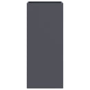 vidaXL antracitszürke acél növénytartó 32 x 29 x 75 cm