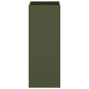 vidaXL olívazöld acél növénytartó 32 x 29 x 75 cm