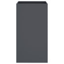 vidaXL antracitszürke acél növénytartó 42 x 38 x 75 cm