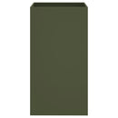 vidaXL olívazöld acél növénytartó 42 x 38 x 75 cm