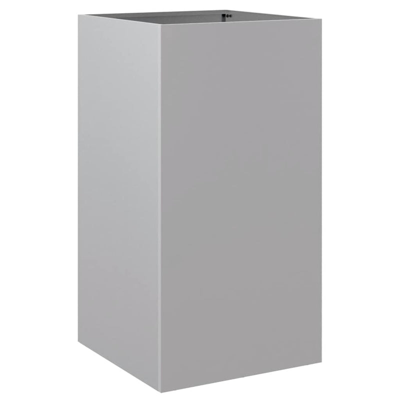 vidaXL ezüstszínű horganyzott acél növénytartó 42x38x75 cm