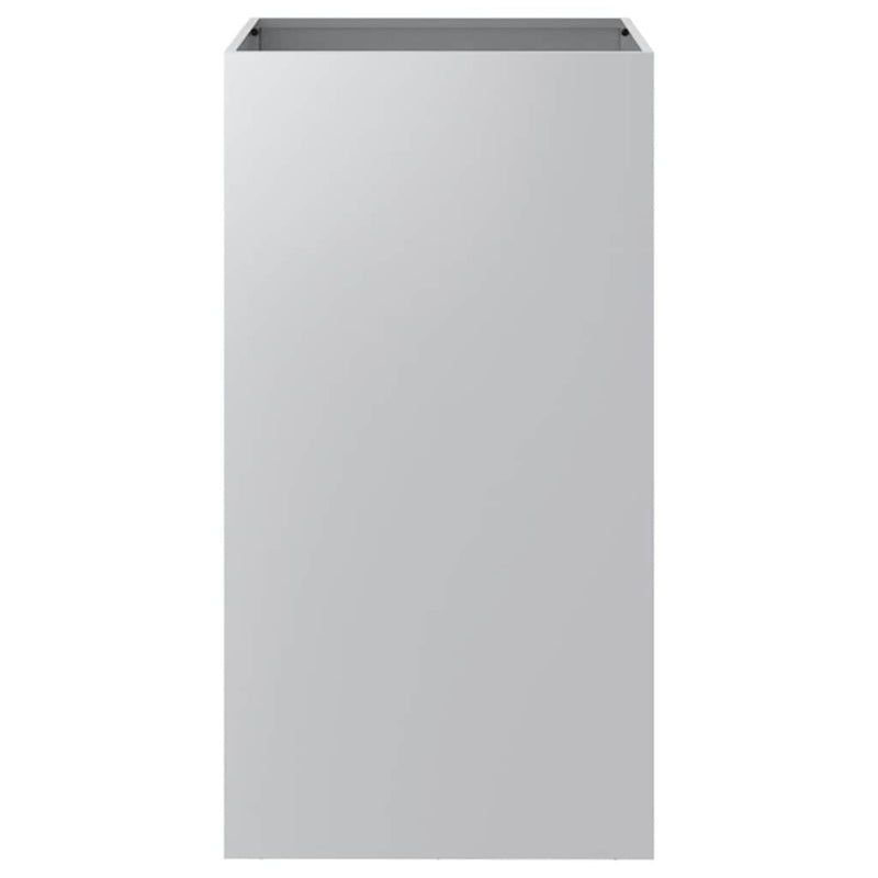 vidaXL ezüstszínű horganyzott acél növénytartó 42x38x75 cm