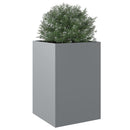 vidaXL ezüstszínű horganyzott acél növénytartó 52x48x75 cm