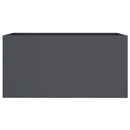 vidaXL antracitszürke acél növénytartó 62 x 30 x 29 cm