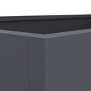 vidaXL antracitszürke acél növénytartó 62 x 30 x 29 cm