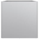 vidaXL ezüstszínű horganyzott acél növénytartó 62x30x29 cm