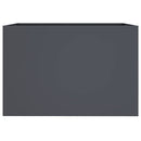 vidaXL antracitszürke acél növénytartó 62 x 40 x 39 cm