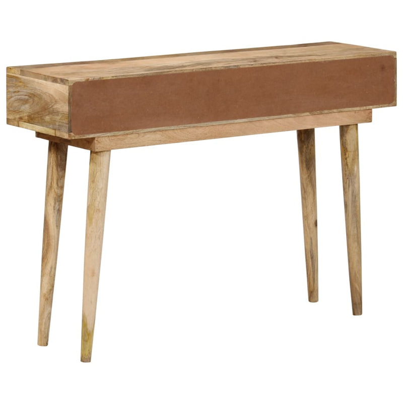 vidaXL tömör mangófa tálalóasztal 110 x 30 x 75 cm