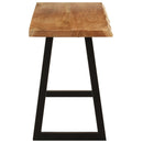 vidaXL tömör akácfa pad természetes éllel 105 cm