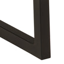 vidaXL tömör mangófa pad természetes éllel 105 cm