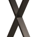 vidaXL tömör akácfa pad természetes éllel 105 cm