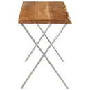 vidaXL tömör akácfa pad természetes éllel 105 cm