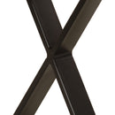 vidaXL tömör mangófa pad természetes éllel 105 cm