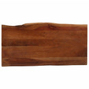 vidaXL mézbarna tömör akácfa dohányzóasztal 110 x 55 x 40 cm