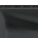 vidaXL 2 db fekete polyrattan kerti ültetőláda polccal 70 x 28 x 70 cm
