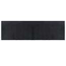 vidaXL négyszögletű fekete bambusz szőnyeg 60 x 200 cm