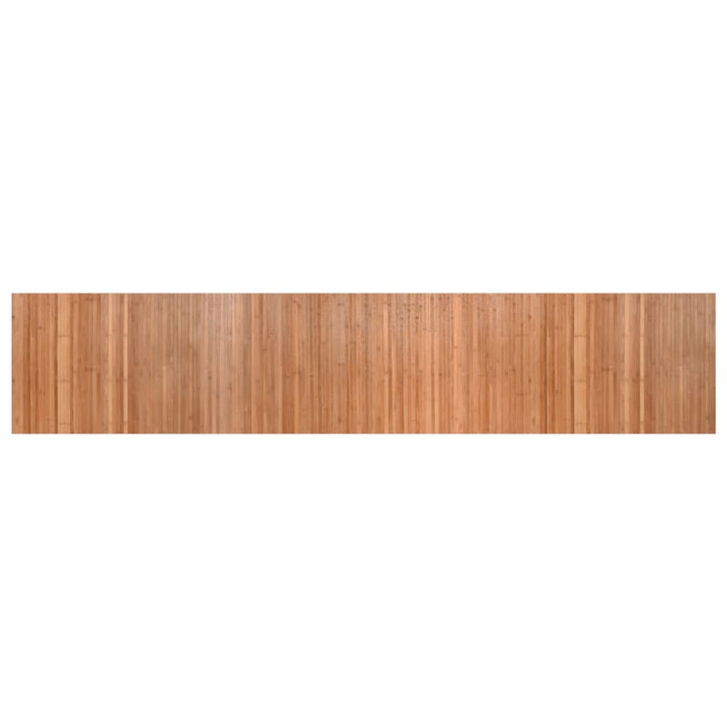 vidaXL négyszögletű természetes bambusz szőnyeg 60 x 300 cm