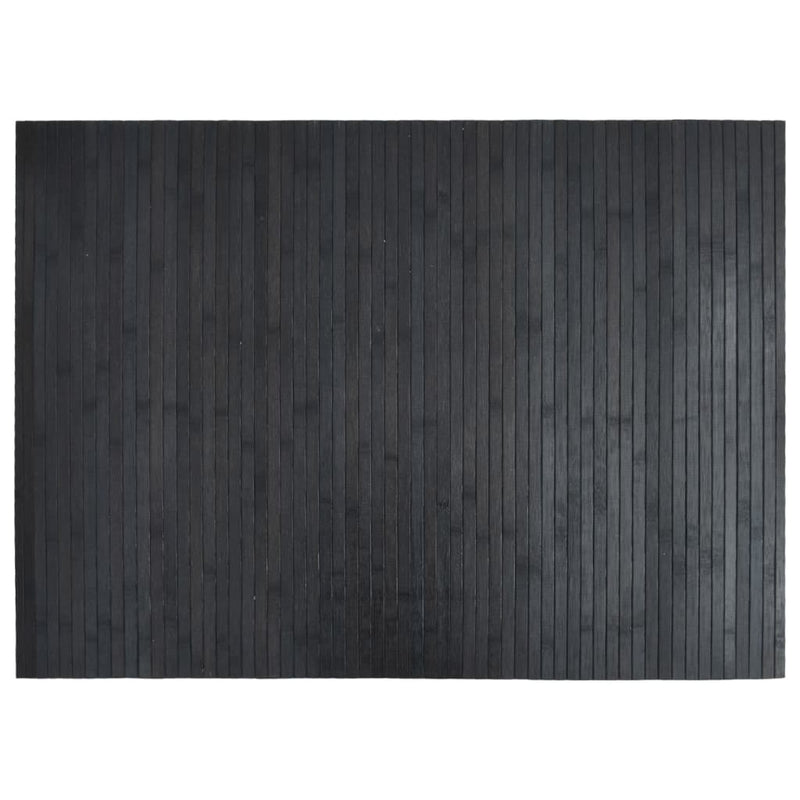 vidaXL négyszögletű szürke bambusz szőnyeg 70 x 100 cm