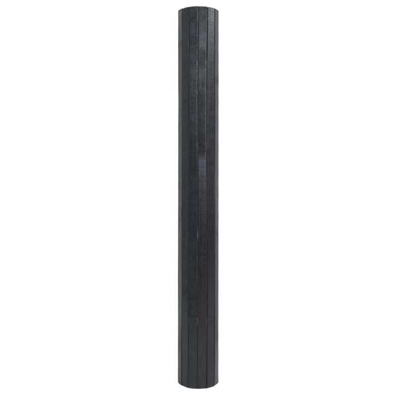 vidaXL négyszögletű szürke bambusz szőnyeg 70 x 100 cm
