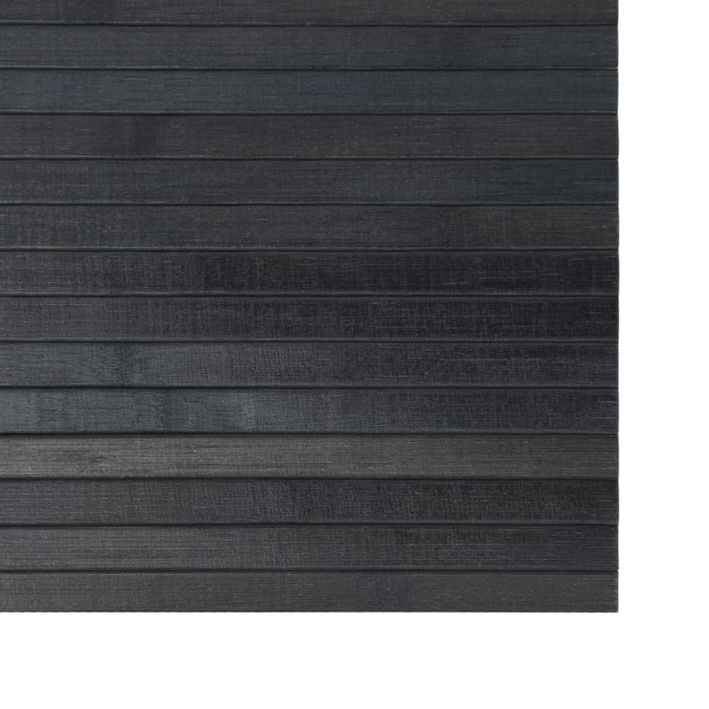 vidaXL négyszögletű szürke bambusz szőnyeg 70 x 100 cm