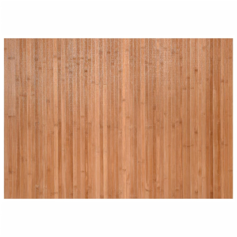 vidaXL négyszögletű természetes bambusz szőnyeg 70 x 200 cm
