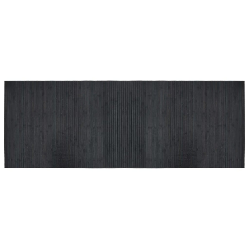 vidaXL négyszögletű szürke bambusz szőnyeg 70 x 200 cm