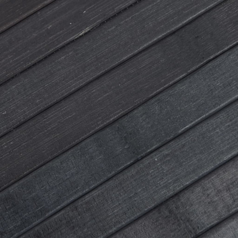 vidaXL négyszögletű szürke bambusz szőnyeg 70 x 200 cm