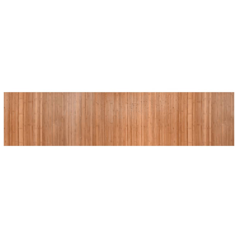 vidaXL négyszögletű természetes bambusz szőnyeg 70 x 300 cm
