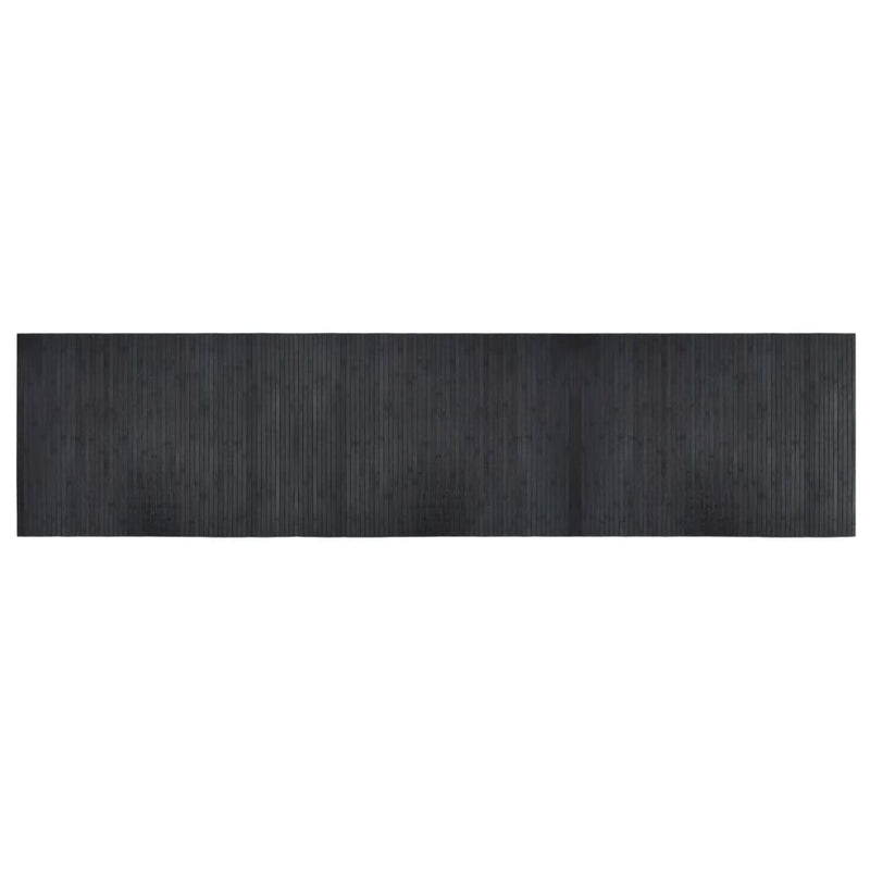 vidaXL négyszögletű szürke bambusz szőnyeg 70 x 300 cm
