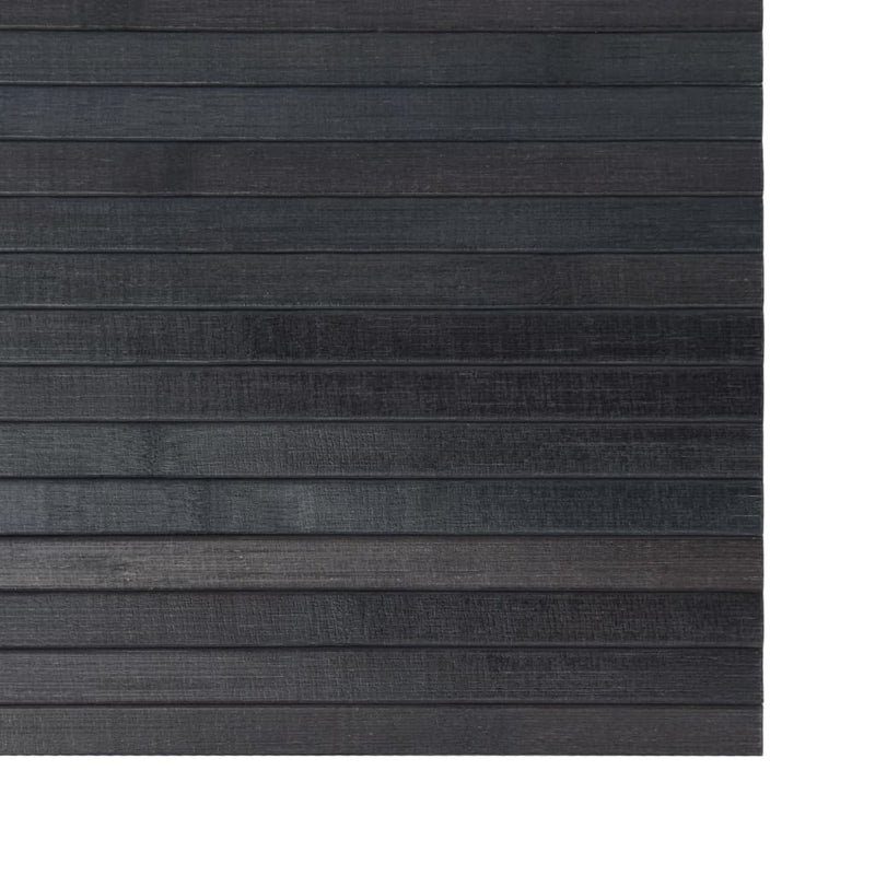 vidaXL négyszögletű szürke bambusz szőnyeg 70 x 300 cm