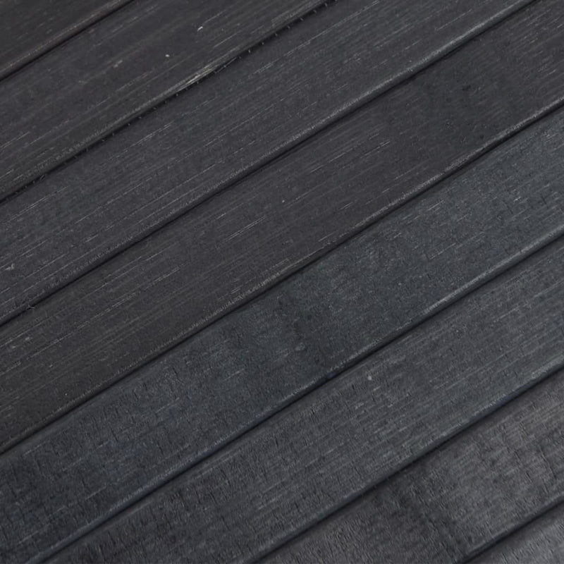 vidaXL négyszögletű szürke bambusz szőnyeg 70 x 300 cm