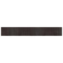 vidaXL négyszögletű sötétbarna bambusz szőnyeg 70 x 500 cm