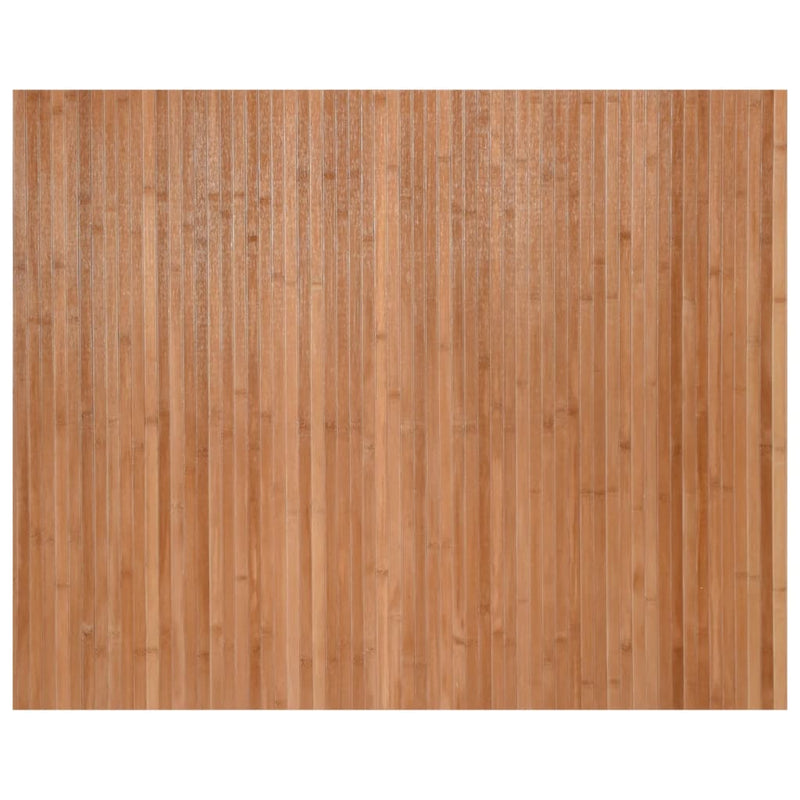 vidaXL négyszögletű természetes bambusz szőnyeg 80 x 100 cm