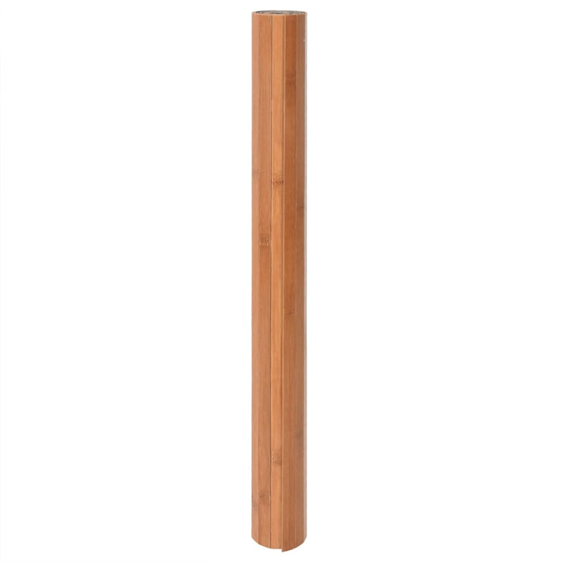 vidaXL négyszögletű természetes bambusz szőnyeg 80 x 100 cm