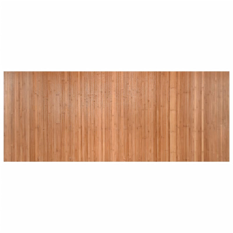 vidaXL négyszögletű természetes bambusz szőnyeg 80 x 200 cm