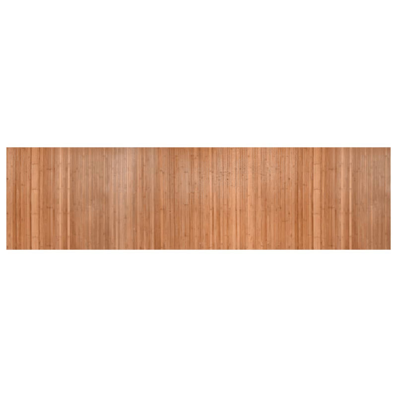 vidaXL négyszögletű természetes bambusz szőnyeg 80 x 300 cm