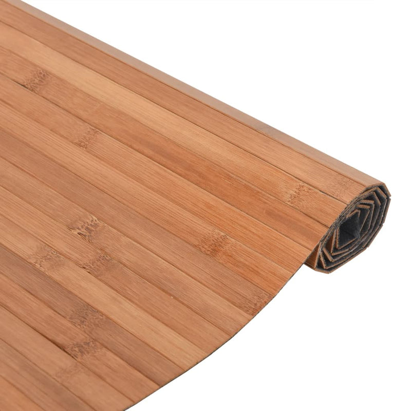 vidaXL négyszögletű természetes bambusz szőnyeg 80 x 300 cm