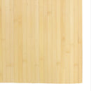 vidaXL négyszögletű világos természetes bambusz szőnyeg 80x 400 cm