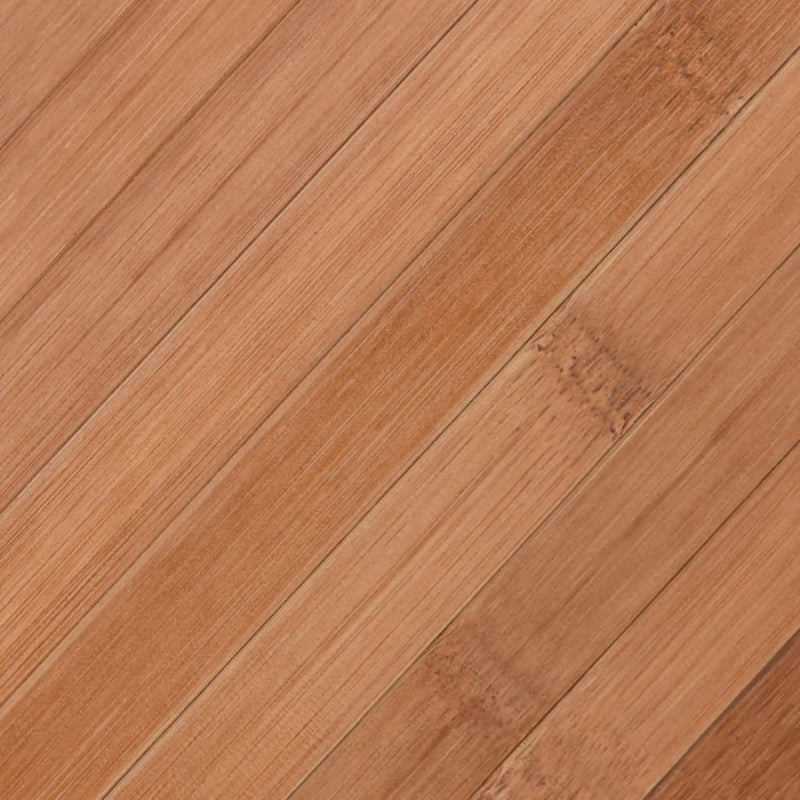 vidaXL négyszögletű természetes bambusz szőnyeg 100 x 100 cm