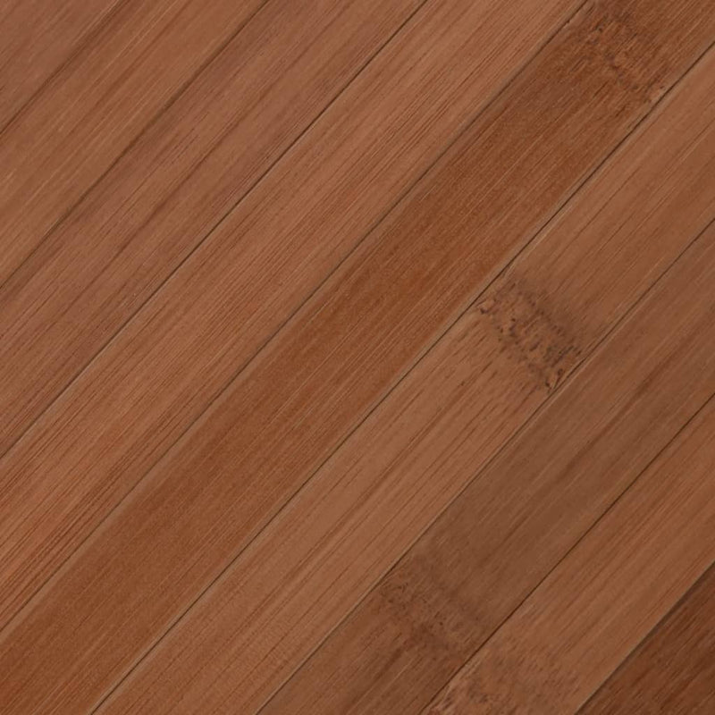 vidaXL négyszögletű barna bambusz szőnyeg 100 x 100 cm