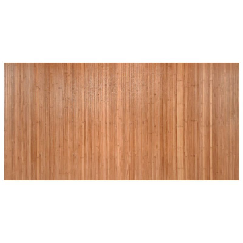 vidaXL négyszögletű természetes bambusz szőnyeg 100 x 200 cm
