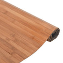 vidaXL négyszögletű természetes bambusz szőnyeg 100 x 200 cm