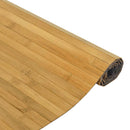 vidaXL négyszögletű természetes bambusz szőnyeg 100 x 300 cm