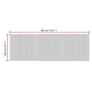 vidaXL négyszögletű barna bambusz szőnyeg 100 x 300 cm