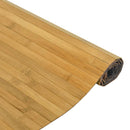 vidaXL négyszögletű természetes bambusz szőnyeg 100 x 400 cm
