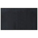 vidaXL négyszögletű fekete bambusz szőnyeg 60 x 100 cm