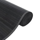 vidaXL négyszögletű szürke bambusz szőnyeg 60 x 100 cm