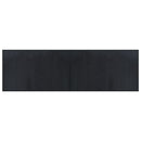 vidaXL négyszögletű fekete bambusz szőnyeg 60 x 200 cm