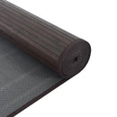 vidaXL négyszögletű sötétbarna bambusz szőnyeg 60 x 200 cm