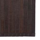 vidaXL négyszögletű sötétbarna bambusz szőnyeg 60 x 200 cm